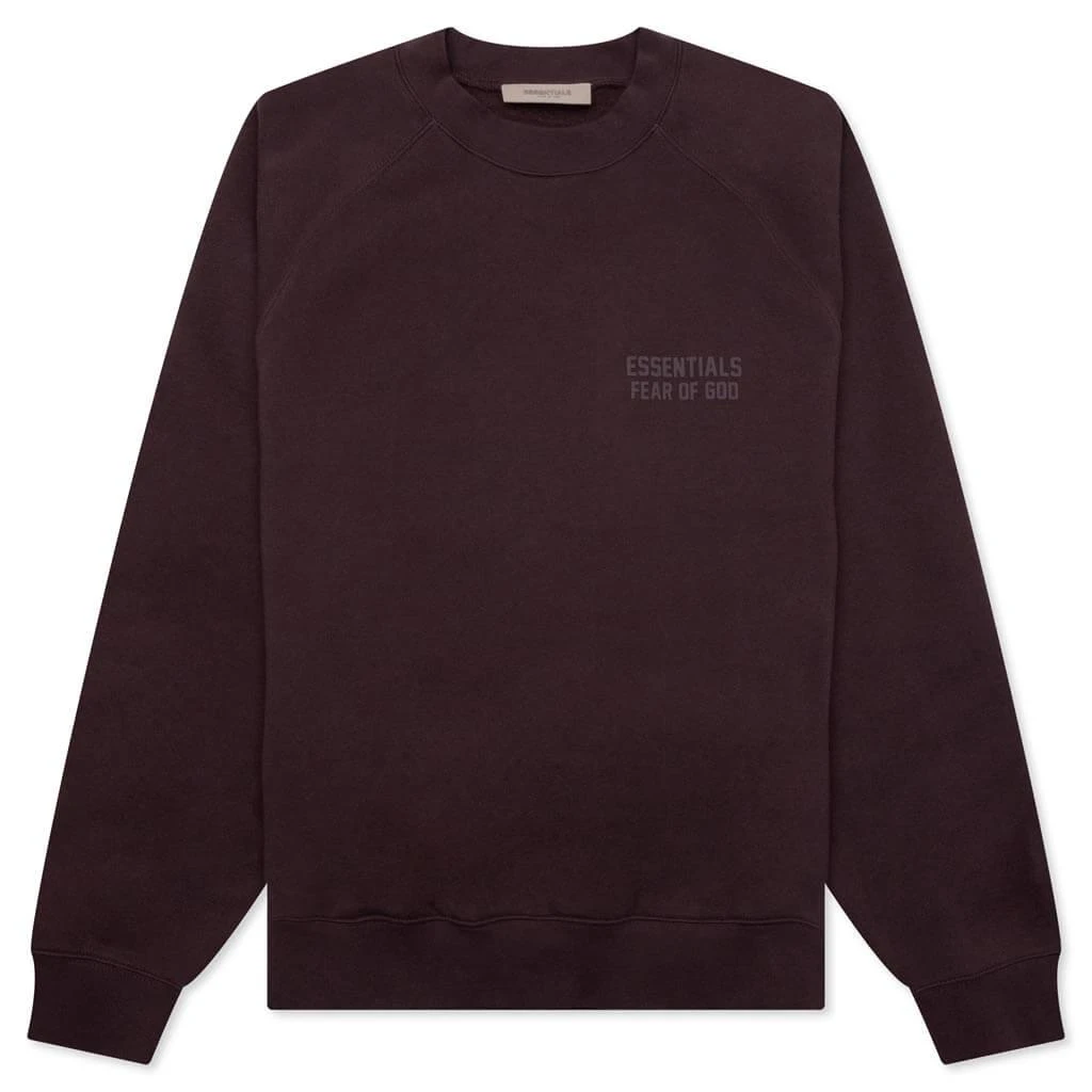 商品Essentials|Crewneck - Plum,价格¥684,第1张图片