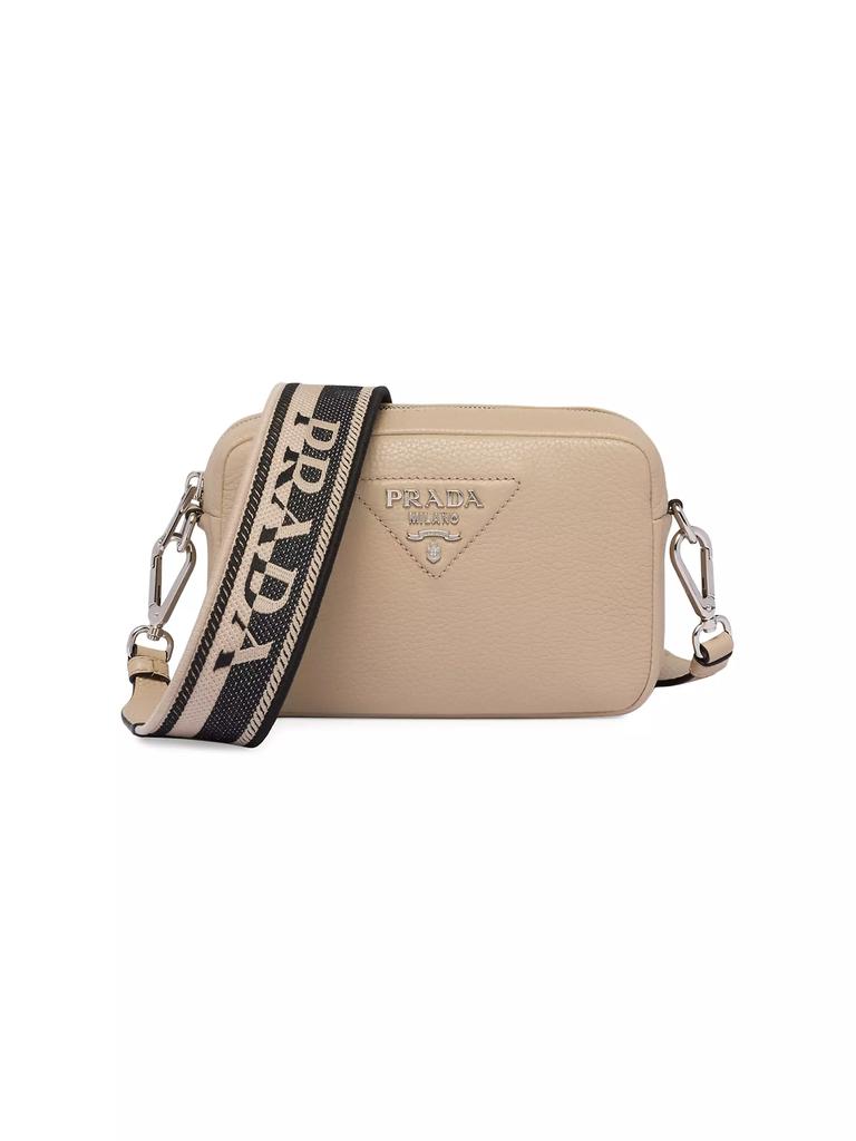 ショルダーバッグ Prada Medium Crossbody Bag In Re-Nylon And Suede Musk Green/cocoa Medium Re-nylon And Suede Shoulder Bag | PRADA