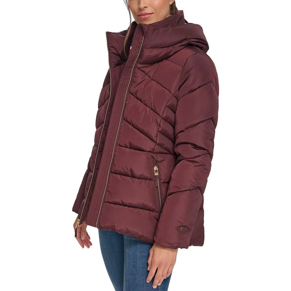 商品Tommy Hilfiger|Women's Hooded Puffer Coat,价格¥967,第3张图片详细描述