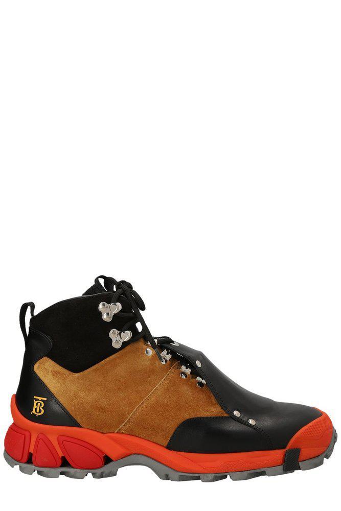 商品Burberry|Burberry The Tor Lace-Up Boots,价格¥6451,第1张图片