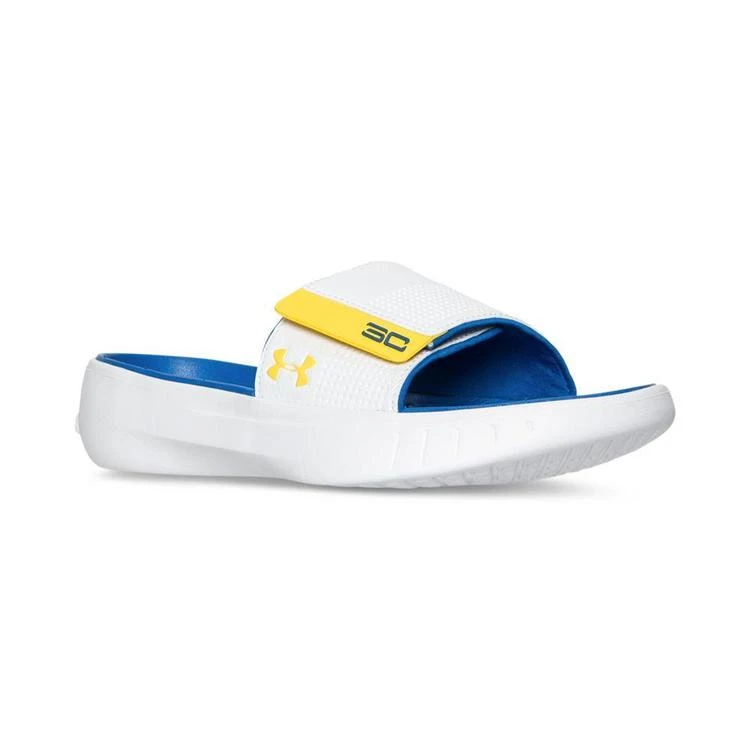 商品Under Armour|Men's Curry 3 Slide Sandals from Finish Line,价格¥375,第1张图片