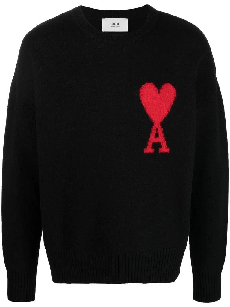 商品AMI|Wool sweater friend of heart,价格¥2649,第1张图片