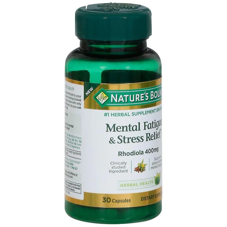 商品Nature's Bounty|Mental Fatigue & Stress Relief,价格¥163,第2张图片详细描述