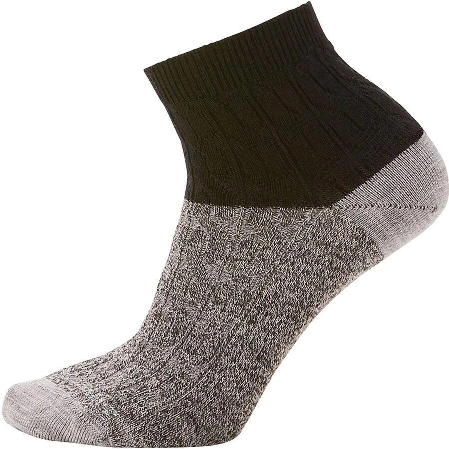 商品SmartWool|Everyday Cable Ankle Boot Sock - Women's,价格¥71,第1张图片