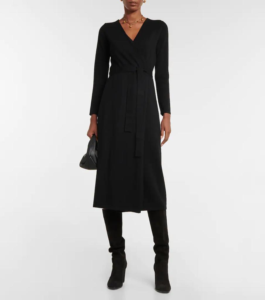 商品Diane von Furstenberg|Astrid羊毛与羊绒裹身连衣裙,价格¥5086,第4张图片详细描述