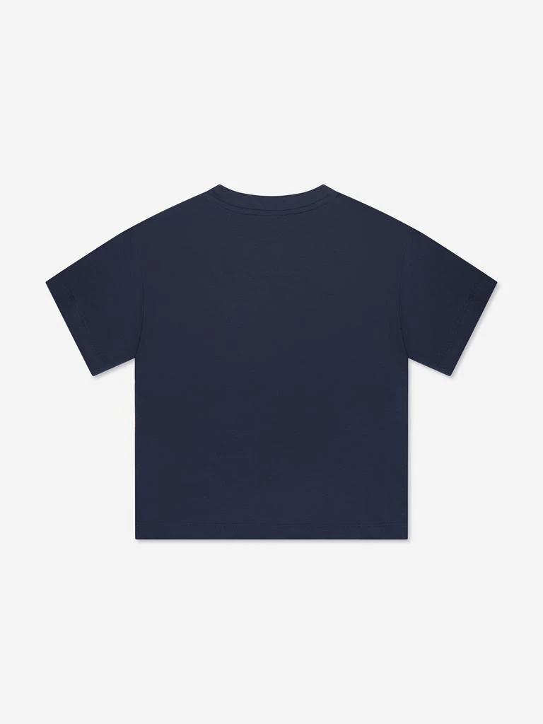 商品Fendi|Kids Logo T-Shirt in Navy,价格¥1582-¥1675,第3张图片详细描述