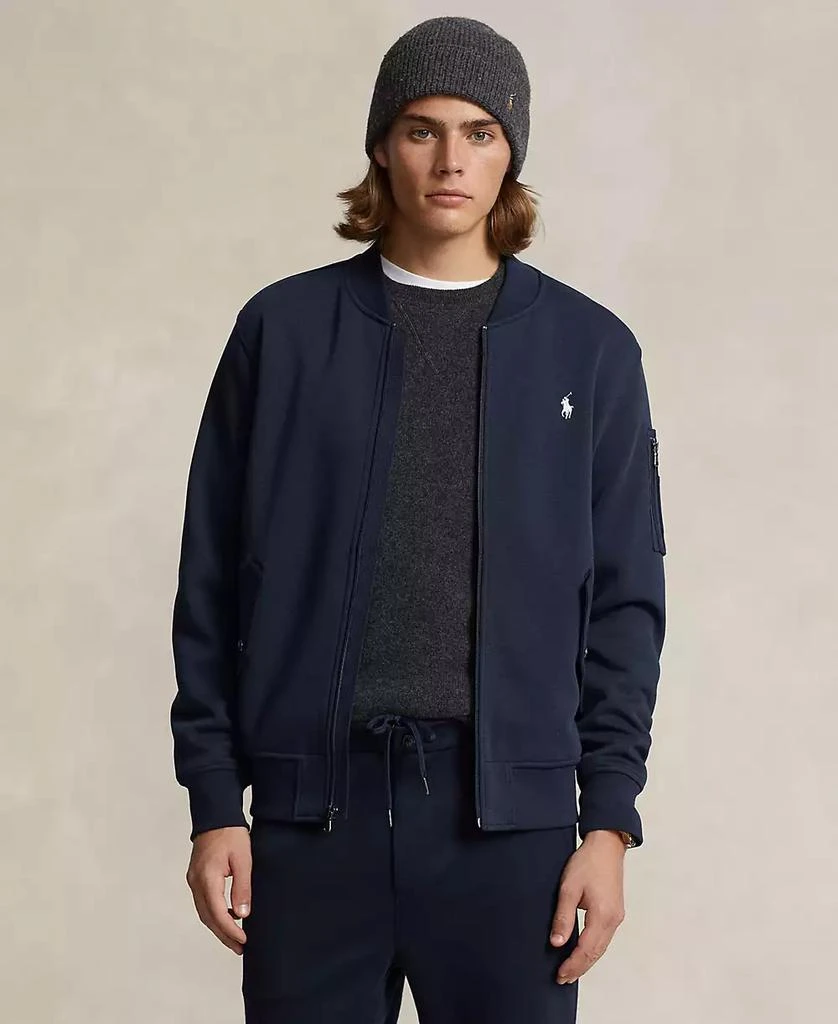 商品Ralph Lauren|Men's Double-Knit Bomber Jacket,价格¥1124,第3张图片详细描述