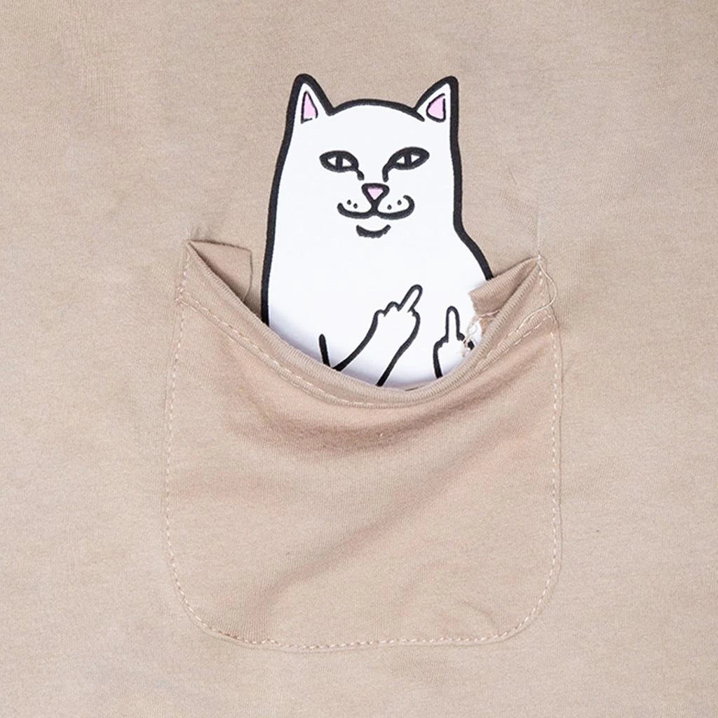 商品RIPNDIP|Lord Nermal Long Sleeve (Almond),价格¥181,第2张图片详细描述