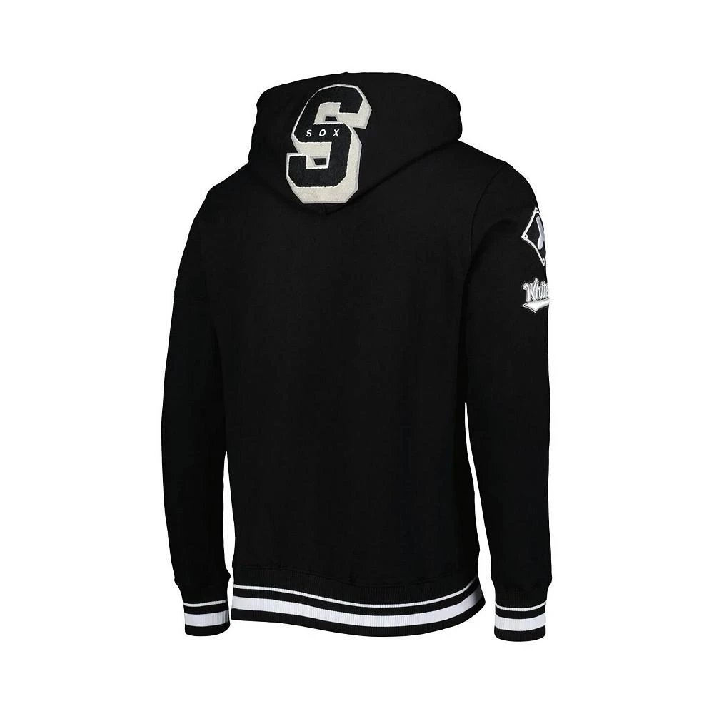 商品Pro Standard|Men's Black Chicago White Sox Mash Up Logo Pullover Hoodie,价格¥674,第3张图片详细描述