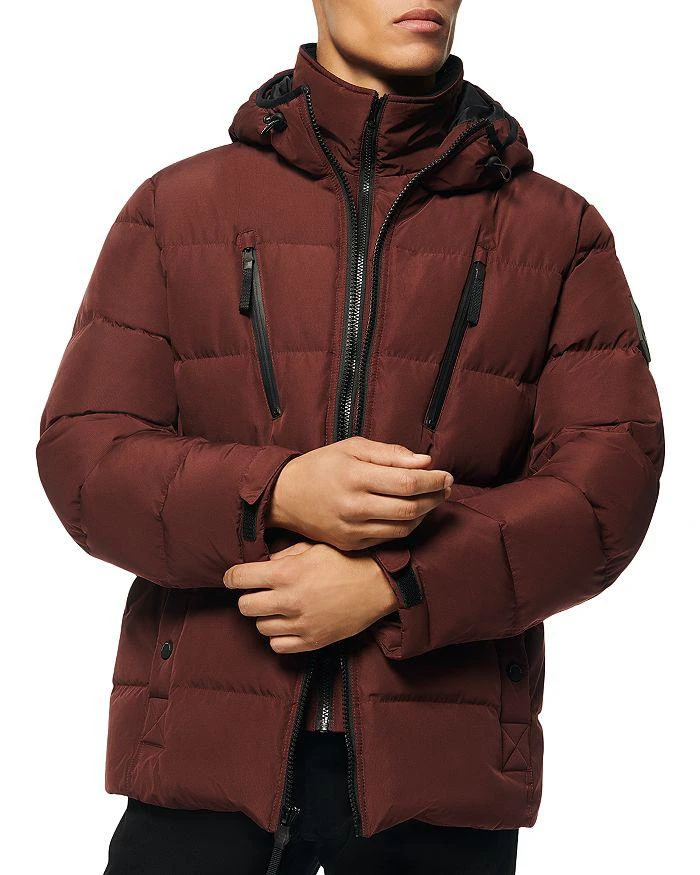 商品Marc New York by Andrew Marc|Marc New York Montrose Mid Length Water Resistant Puffer Coat,价格¥2042,第1张图片详细描述