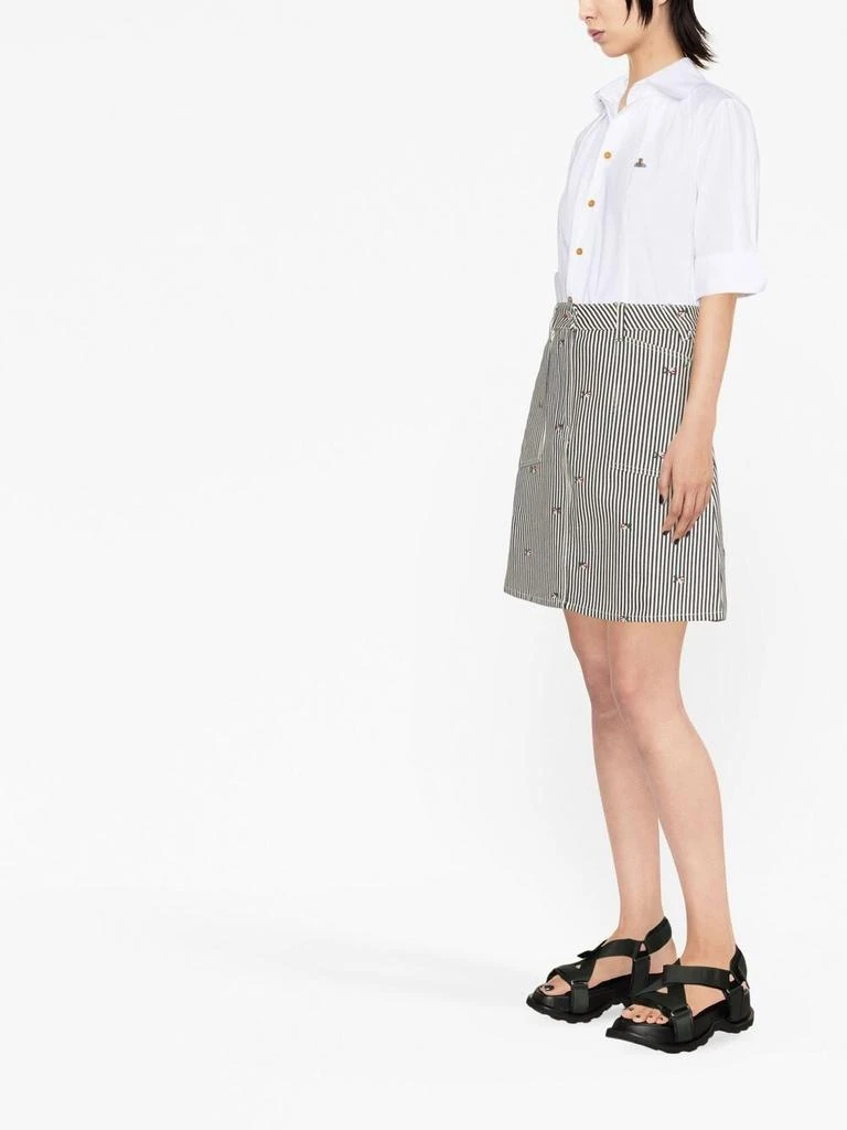 商品Kenzo|KENZO - Striped Denim Skirt,价格¥1857,第4张图片详细描述