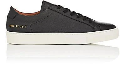 商品Common Projects|Men's Achilles Grained Leather Sneakers,价格¥2279,第1张图片