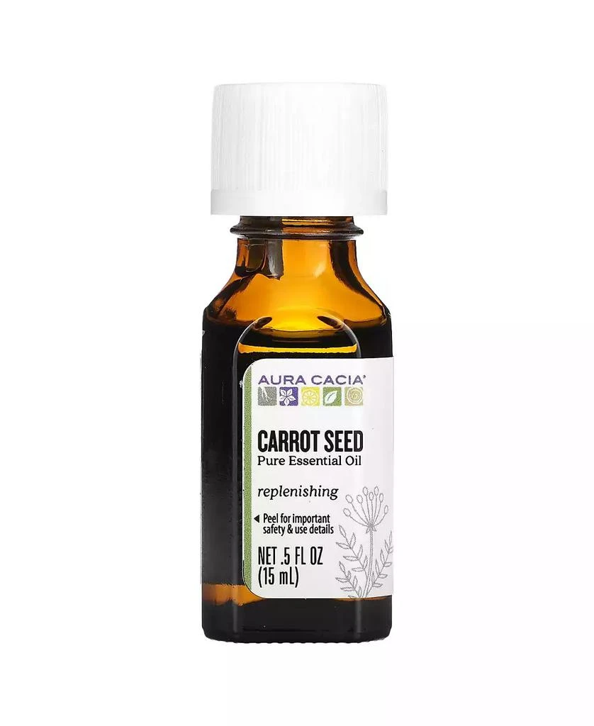 商品Aura Cacia|Pure Essential Oil Carrot Seed - 0.5 fl oz (15 ml),价格¥153,第1张图片