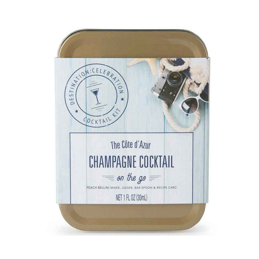 商品Thoughtfully|Cocktails, Champagne Cocktail Mixer Travel Tin Gift Set Contains NO Alcohol,价格¥165,第1张图片