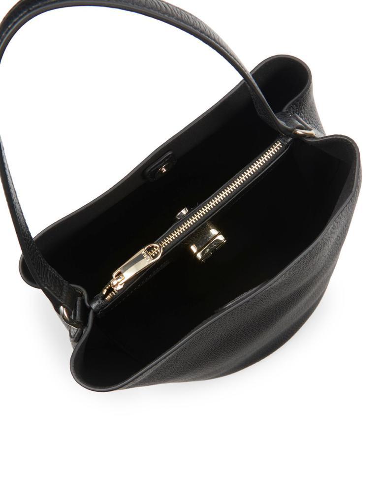 商品Furla|Danae Logo Leather Bucket Bag,价格¥1596,第5张图片详细描述