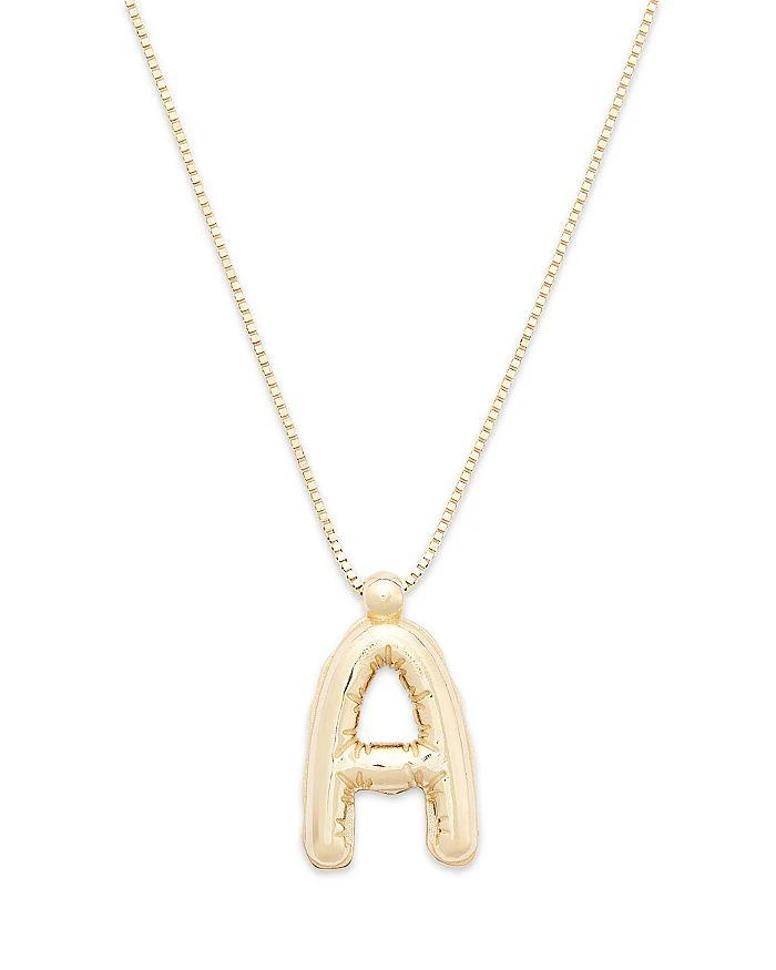 商品Bloomingdale's|Helium Initial Pendant Necklace in 14K Gold, 16"-18",价格¥4459,第1张图片