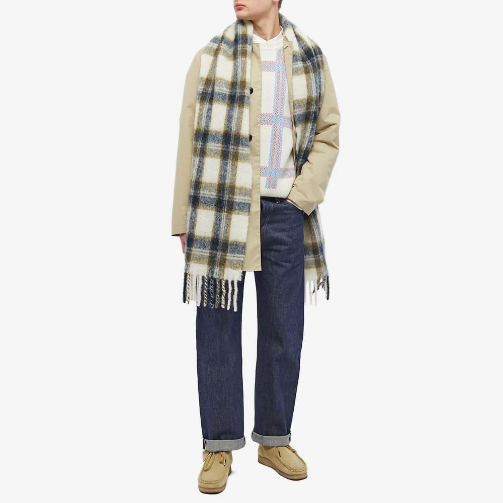 商品Lacoste|Lacoste Check Wool Crew Knit,价格¥1192,第4张图片详细描述