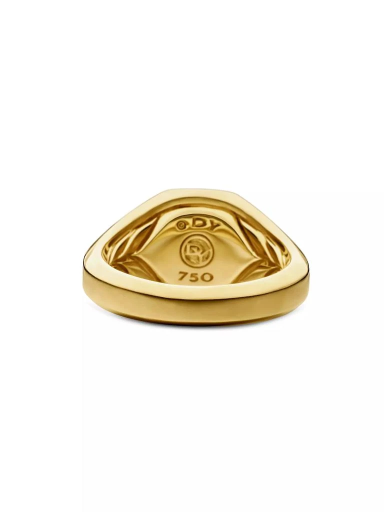 商品David Yurman|Streamline Signet Ring in 18K Yellow Gold,价格¥29986,第4张图片详细描述