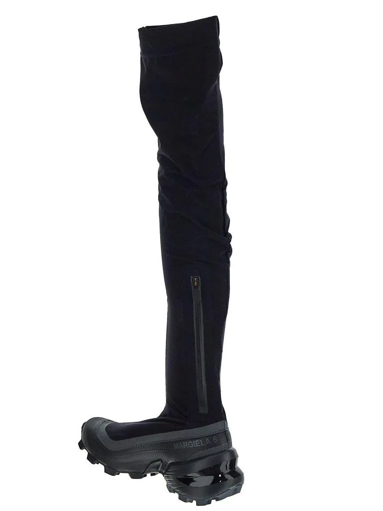 商品MM6|Crosswader Lug Knee-Boots,价格¥3480,第3张图片详细描述
