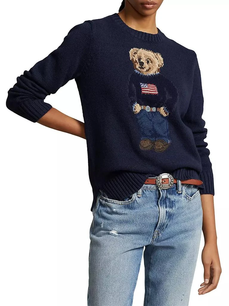 商品Ralph Lauren|Knit Bear Sweater,价格¥2978,第3张图片详细描述