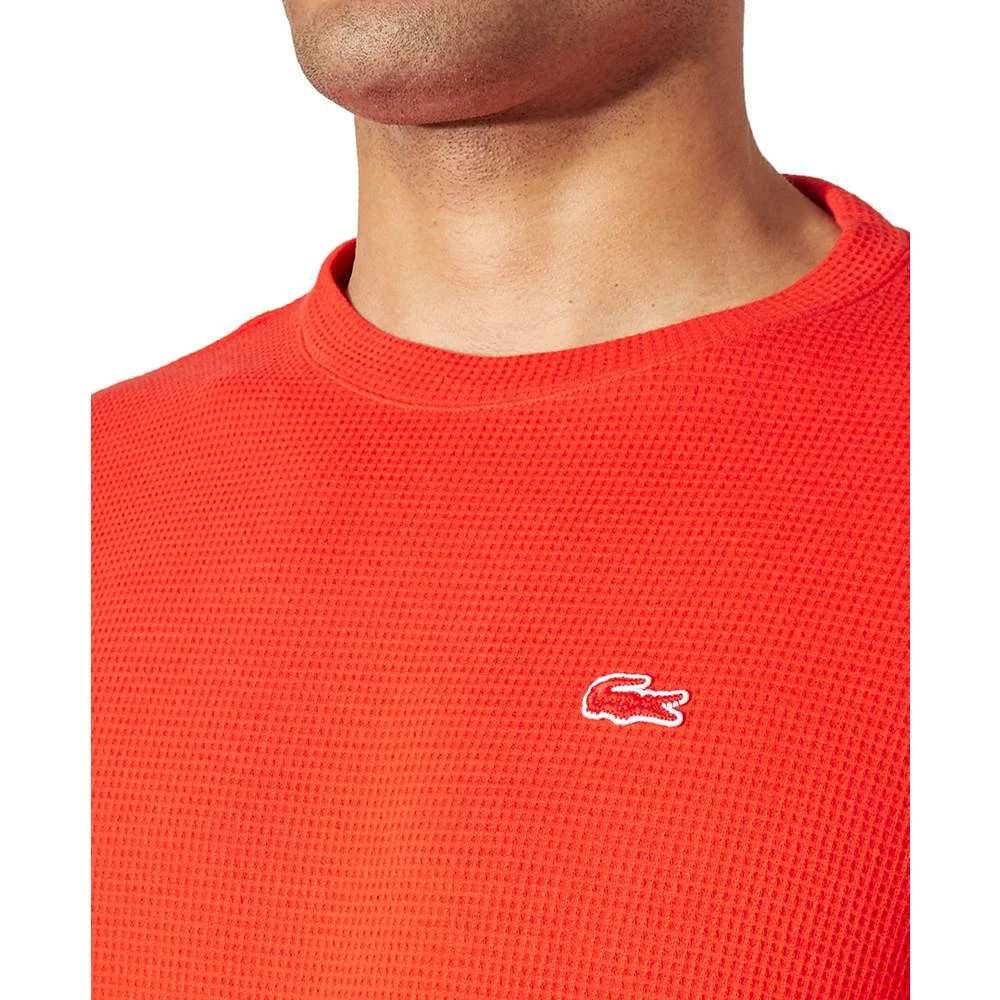 商品Lacoste|男士圆领棉质长袖 T 恤,价格¥165,第4张图片详细描述