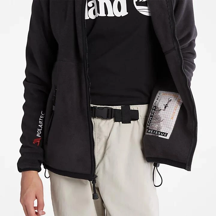 All Gender Polartec® Fleece Jacket in Black 商品