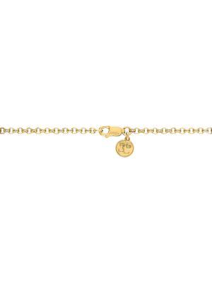 14K Yellow Goldplated Sterling Silver & 0.5 TCW Diamond Cross Pendant Necklace/22"商品第2张图片规格展示
