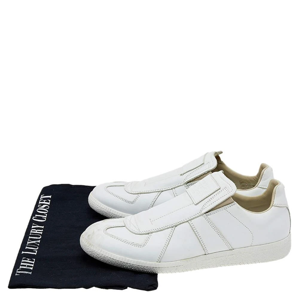 Maison Martin Margiela White Leather Slip on Sneakers Size 39 商品