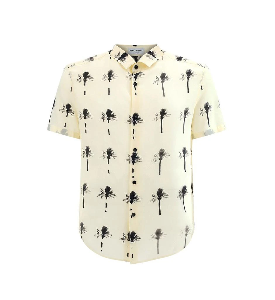 商品Yves Saint Laurent|Saint Laurent All-Over Printed Short-Sleeved Shirt,价格¥7304,第1张图片