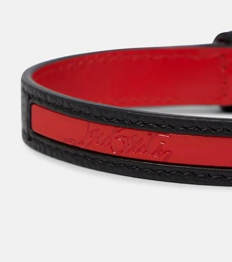 商品Christian Louboutin|Loubicollar leather dog collar,价格¥2515,第2张图片详细描述