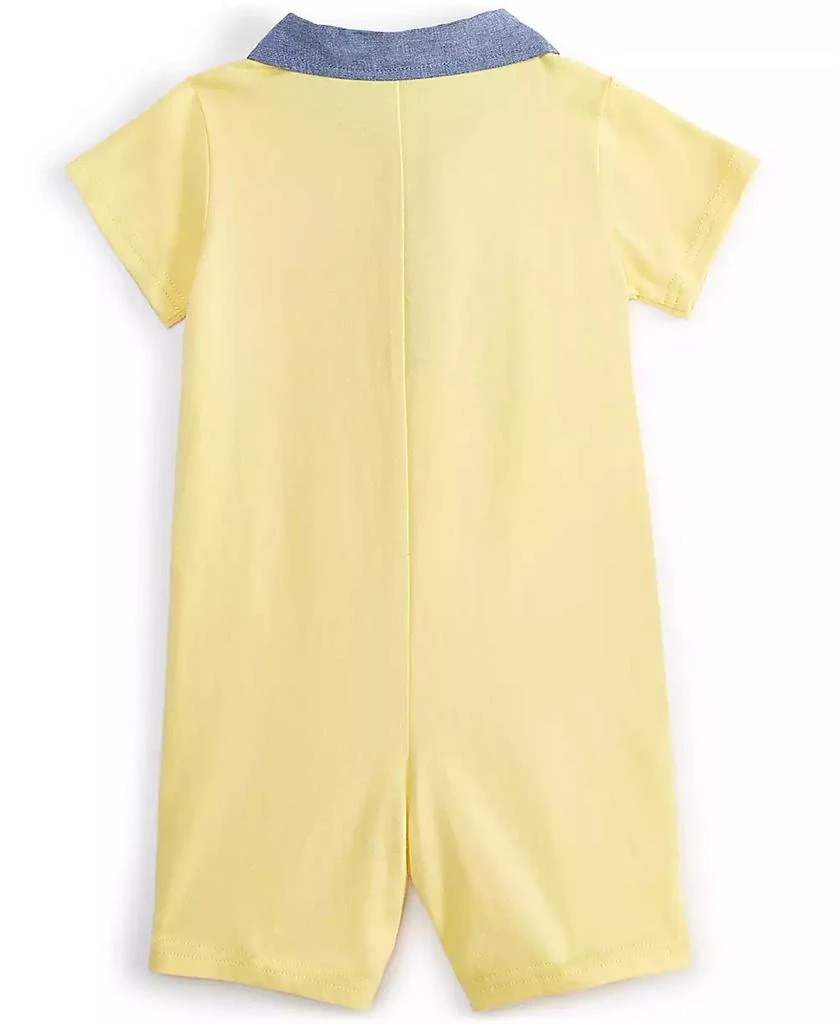 商品First Impressions|Baby Boys Embroidered Boat Sunsuit, Created for Macy's,价格¥113,第3张图片详细描述