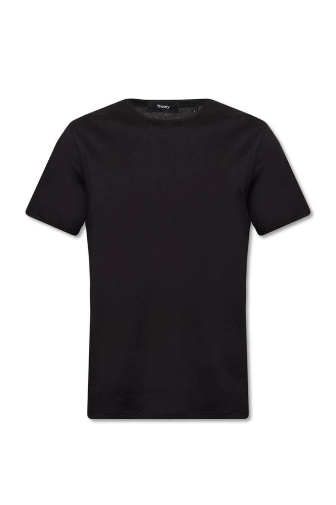 商品Theory|Theory Precise Short-Sleeved Crewneck T-Shirt,价格¥517,第1张图片