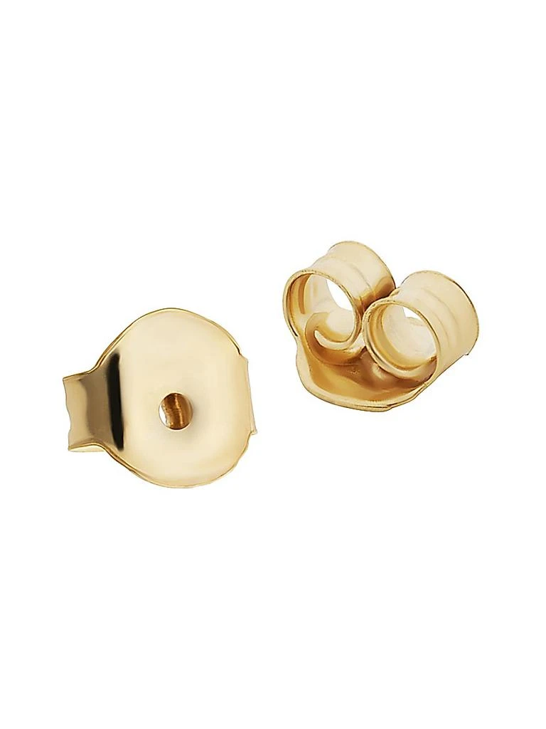 商品Oradina|14K Yellow Gold Twirl Me Oval Drop Earrings,价格¥4999,第2张图片详细描述