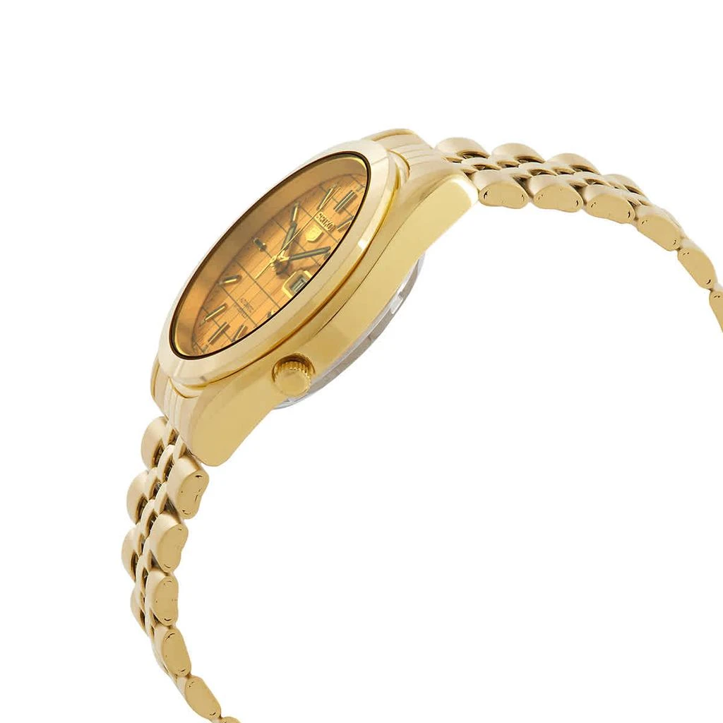 商品Seiko|Seiko Seiko 5 Automatic Gold Dial Mens Watch SNKC08J1,价格¥1299,第2张图片详细描述