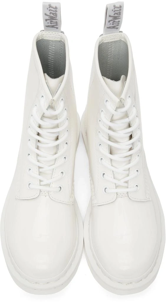 商品Dr. Martens|White Patent 1460 Mono Boots,价格¥487,第5张图片详细描述