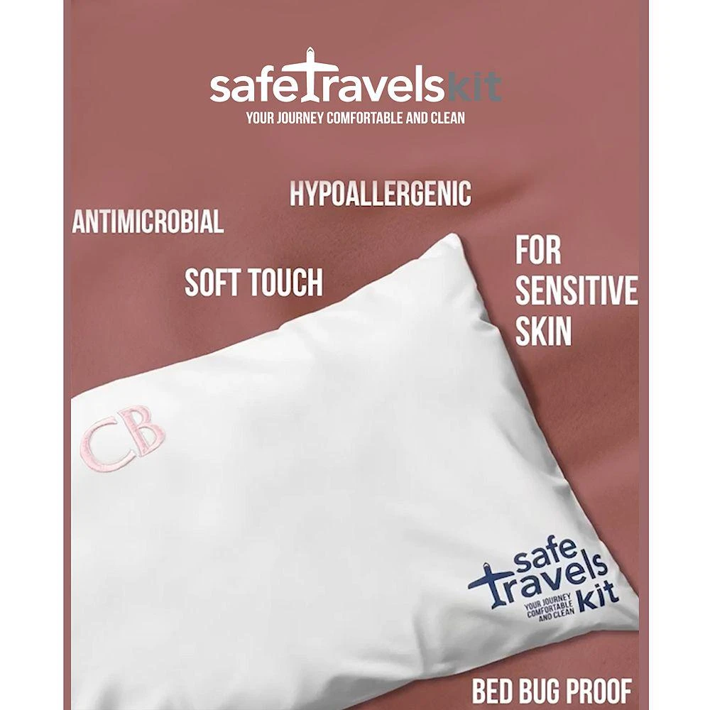Luxury Travel Airplane Seat Cover & Pillow Case Set 商品