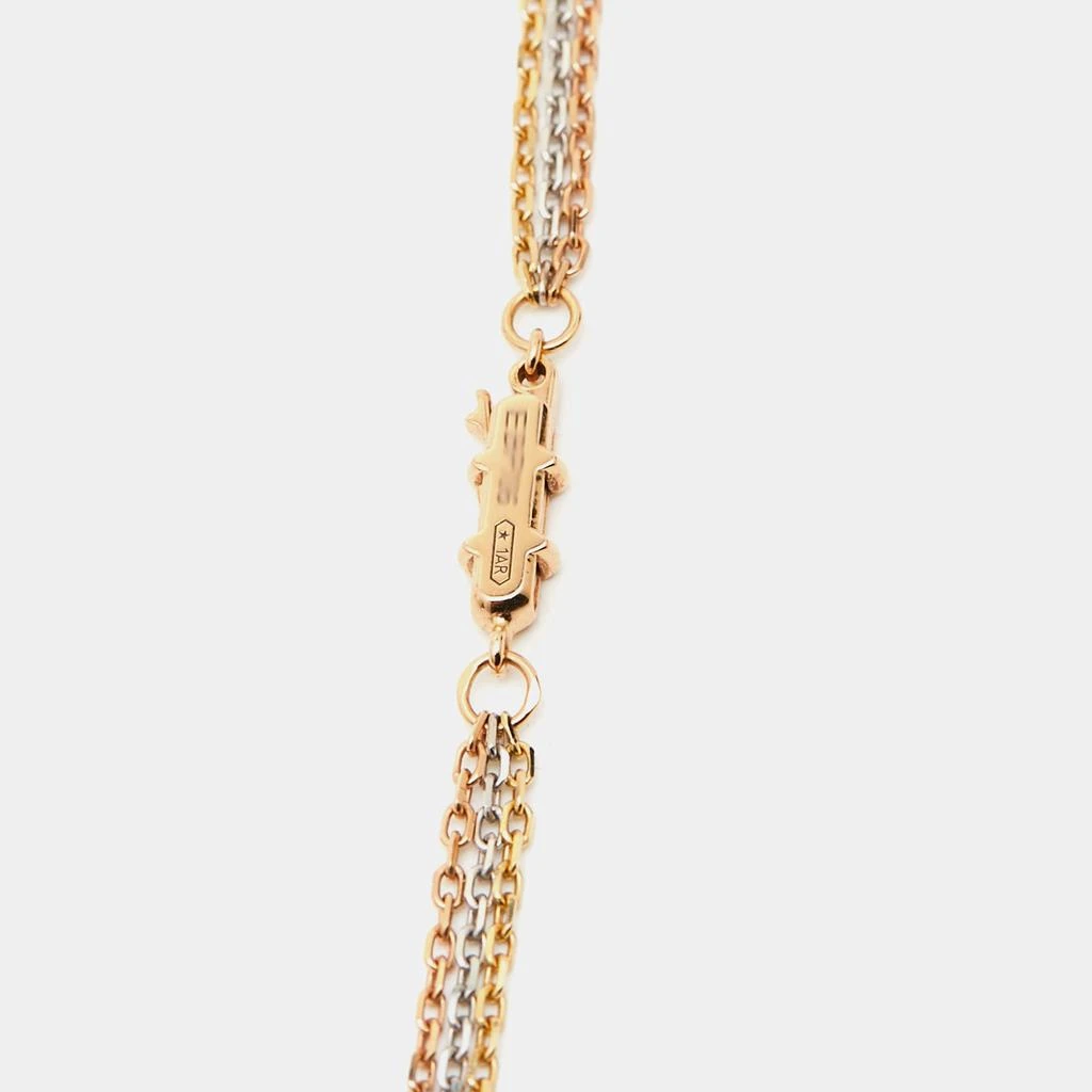 商品[二手商品] Cartier|Cartier 18k Three Tone Gold Chain Necklace,价格¥8793,第5张图片详细描述