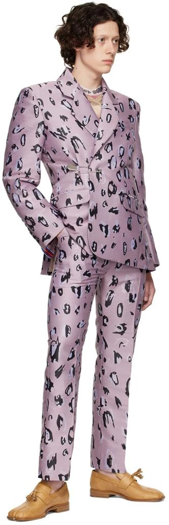 商品Charles Jeffrey Loverboy|Pink Recycled Polyester Trousers,价格¥1281,第4张图片详细描述