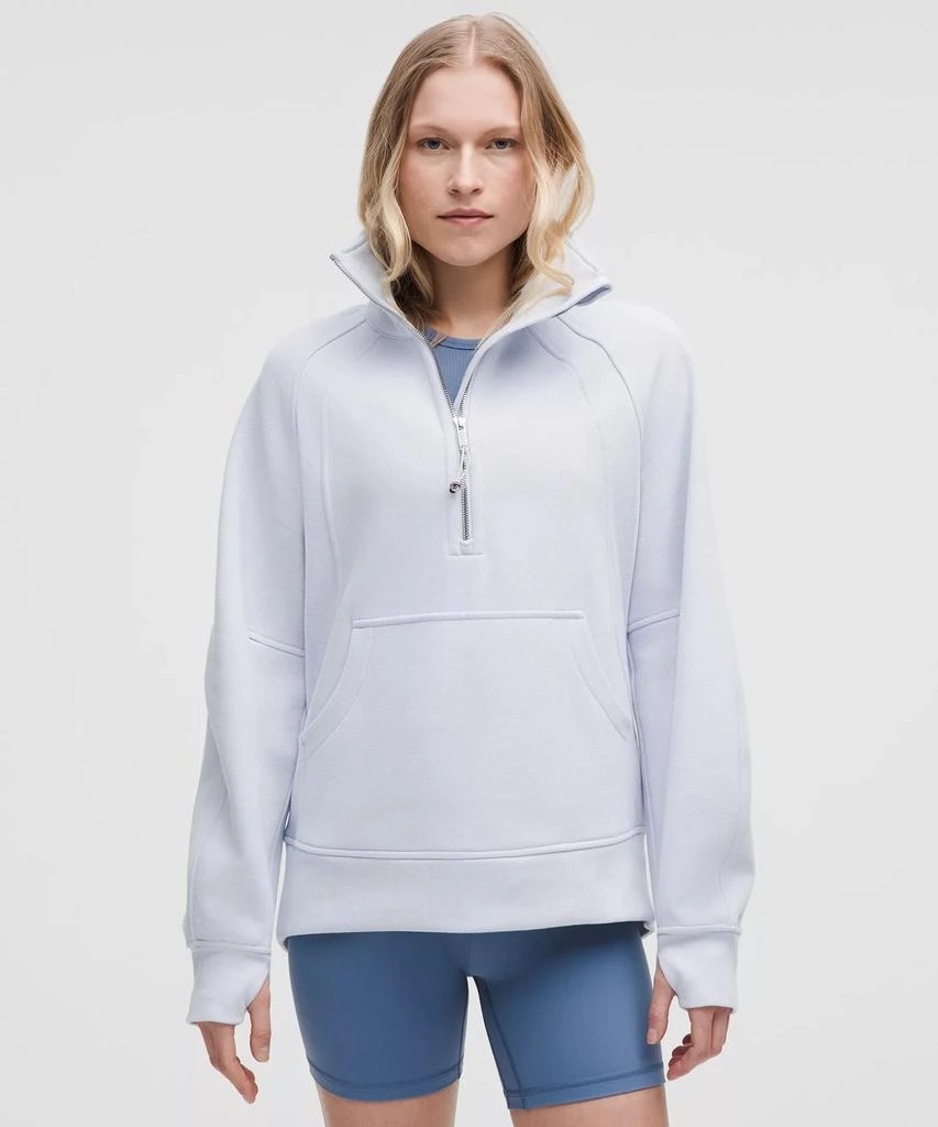 Scuba Oversized Funnel-Neck Half Zip *Long 商品