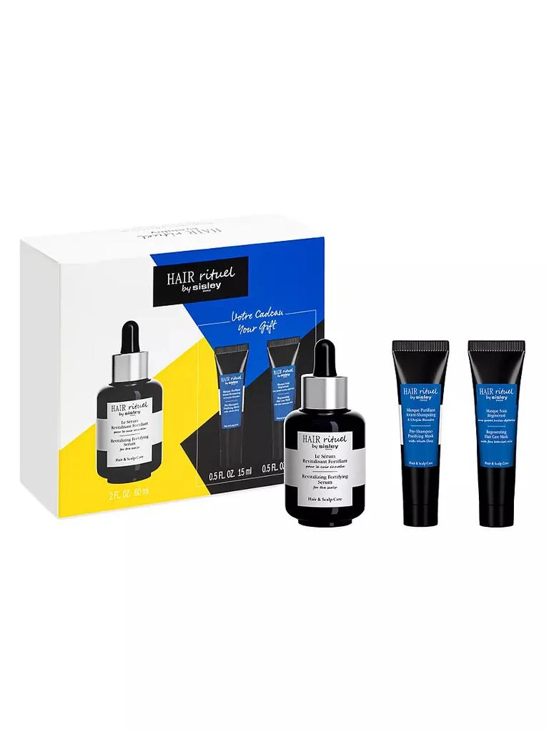 商品Sisley|Hair Rituel Revitalizing Fortifying Serum 3-Piece Set,价格¥1726,第1张图片