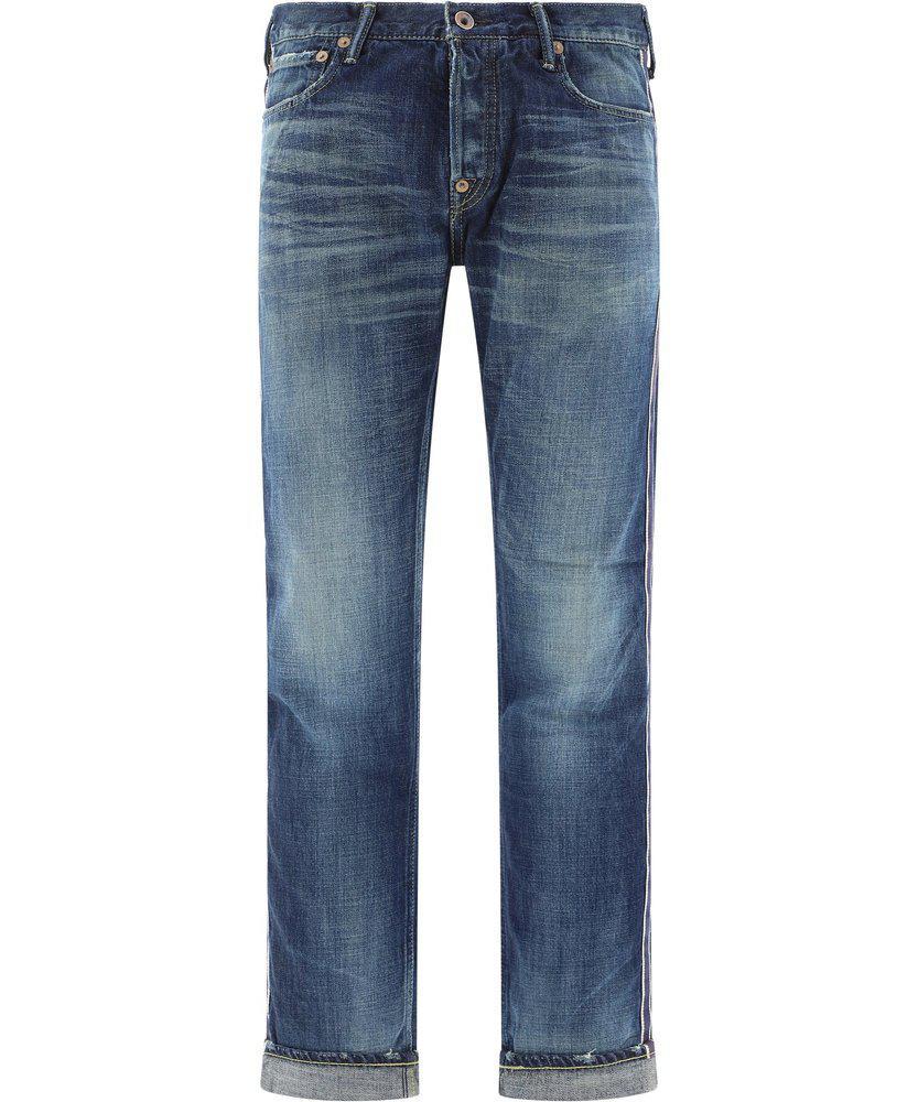 商品Evisu|Evisu Mid-Rise Seagull Panit Jeans,价格¥2816,第1张图片