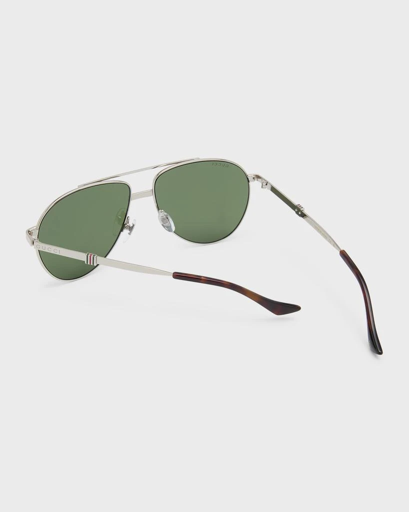 商品Gucci|Men's GG1440Sm Metal Aviator Sunglasses,价格¥2300,第2张图片详细描述