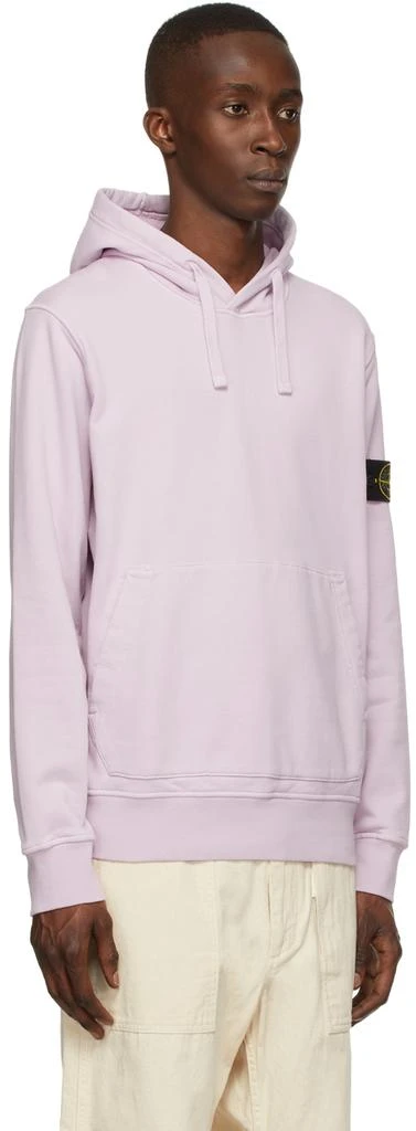 商品Stone Island|Purple Fleece Hoodie,价格¥1654,第2张图片详细描述