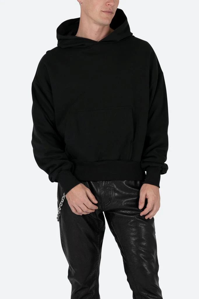 商品MNML|Double Layer Hoodie - Black,价格¥478,第2张图片详细描述