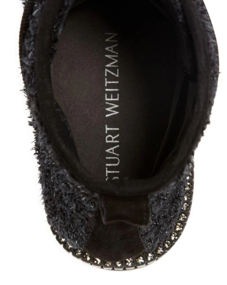 商品Stuart Weitzman|Metermaid Boucl&eacute; Combat Booties - 100% Exclusive,价格¥1790,第5张图片详细描述