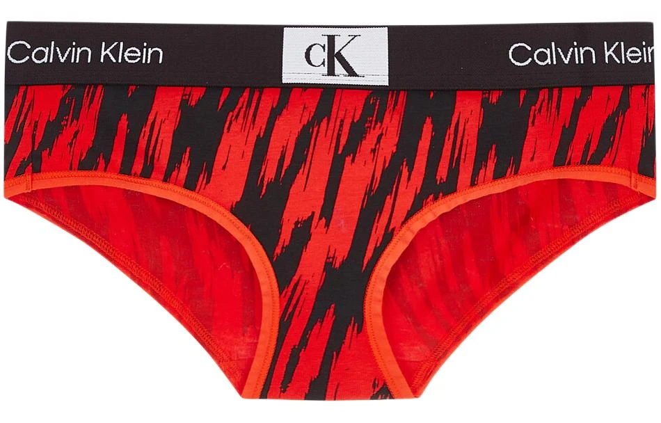 商品[国内直发] Calvin Klein|CK/ 字母舒适透气内裤 女款 1条装 虎纹,价格¥147,第1张图片
