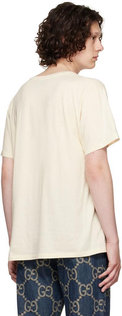 商品Gucci|Off-White Cotton T-Shirt,价格¥3794,第5张图片详细描述