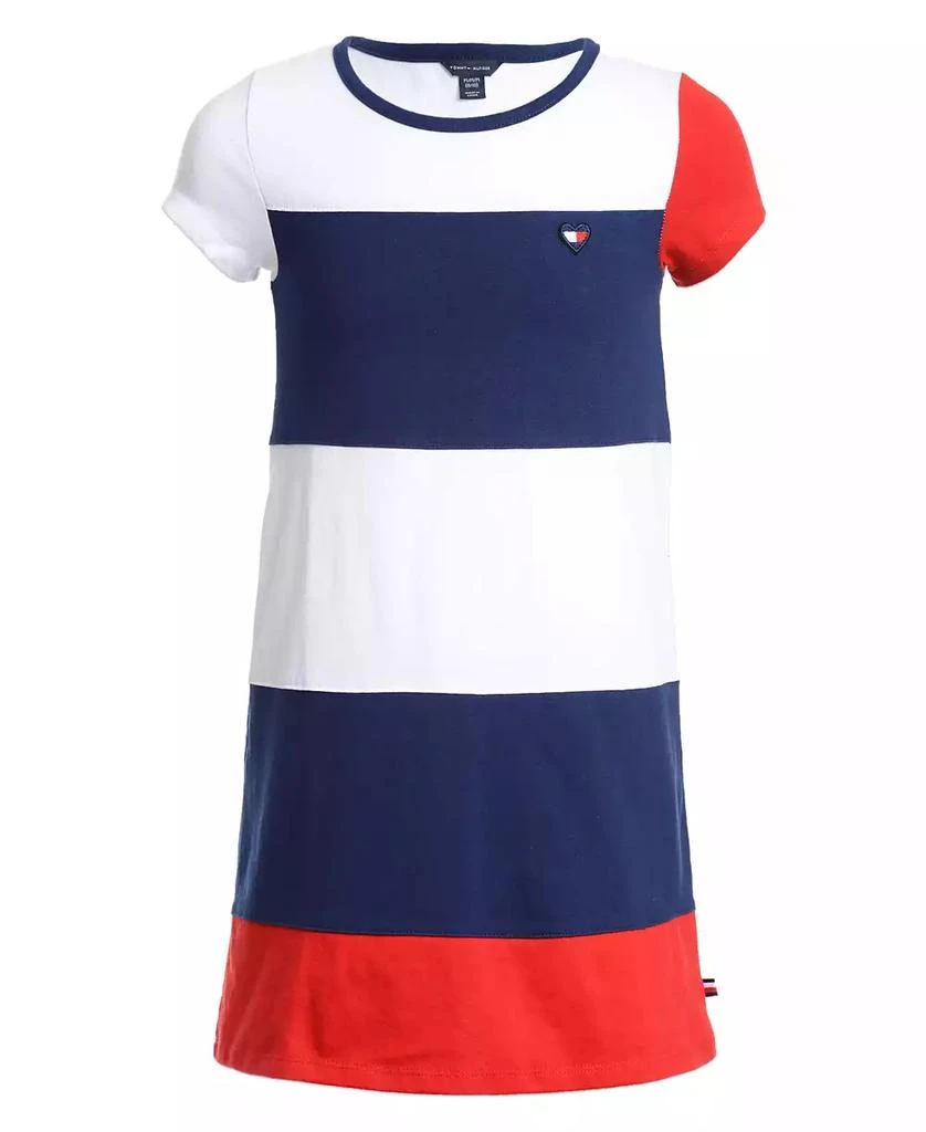 商品Tommy Hilfiger|Little Girls Colorblock Jersey Dress,价格¥113,第2张图片详细描述