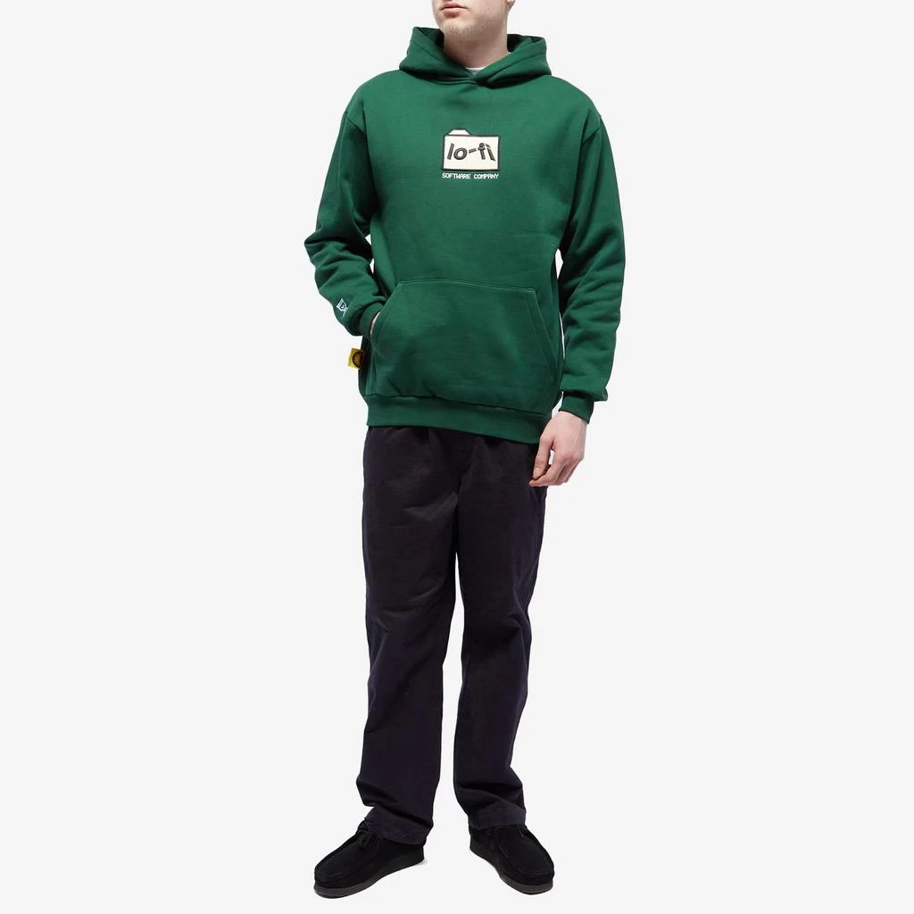 商品Lo-Fi|Lo-Fi Folder Logo Hoodie,价格¥464,第4张图片详细描述