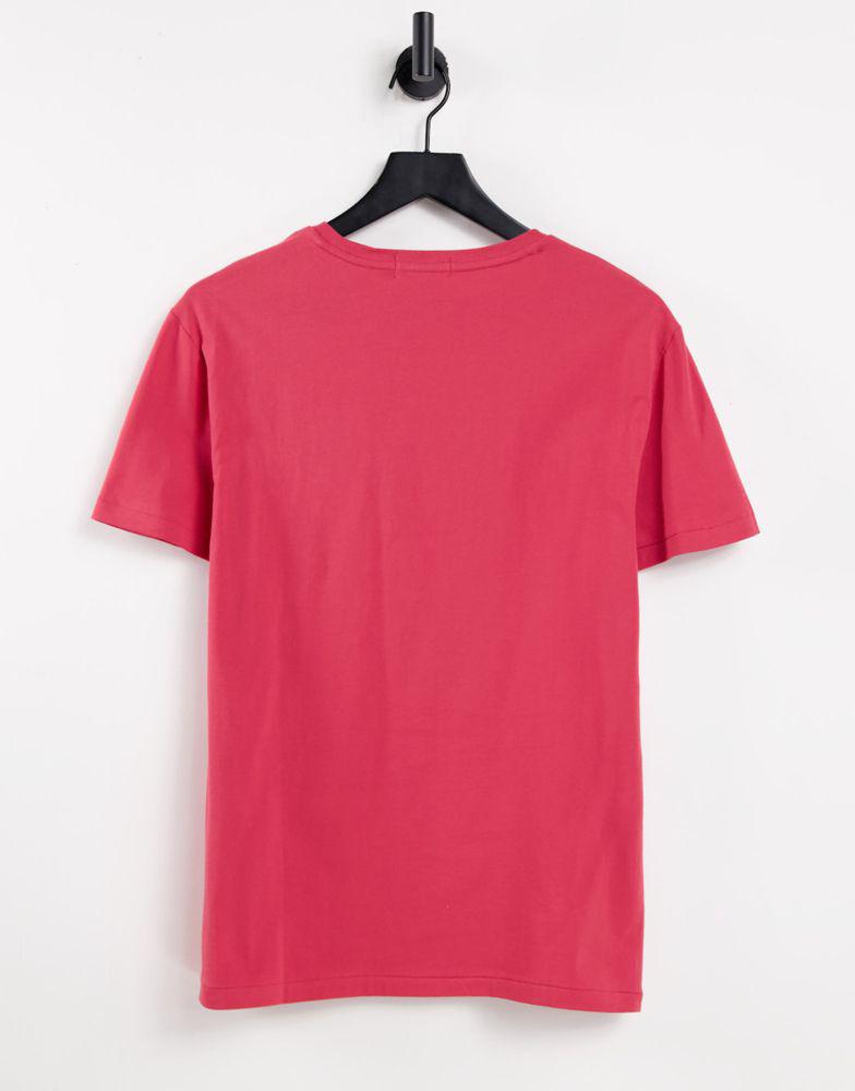 Polo Ralph Lauren large player print t-shirt in red商品第3张图片规格展示